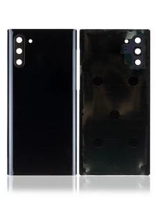 Back Cover Glass With Camera Lens For Samsung Galaxy Note 10 (Aura Black)Tested - Picture 1 of 5