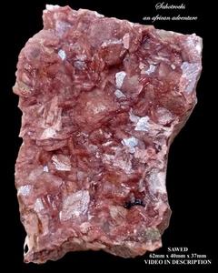Cobaltoan calcite - Katanga Copper Crescent DRC Congo - Picture 1 of 12