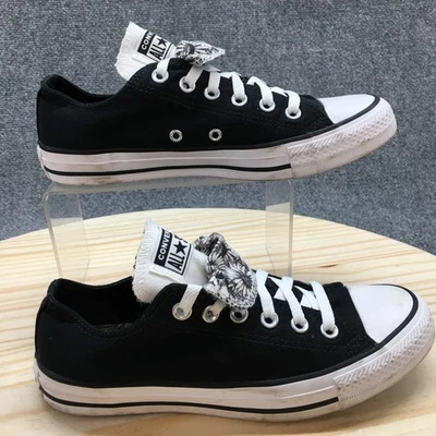 Converse Shoes Womens 8 Chuck Taylor All Star Sneakers Black Floral Low 560875F - Image 1 of 4