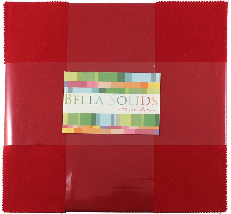 Bella Solids Junior Layer Cake 9900JLC 16 Moda Precuts#1 - Image 1 of 1