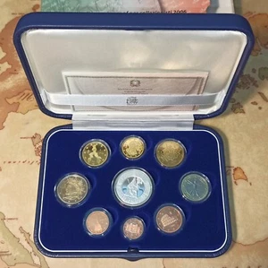 ITALIA 2006 - Serie Divisionale + 5 Euro Argento 60° Anniversario Repubblica - Foto 1 di 8