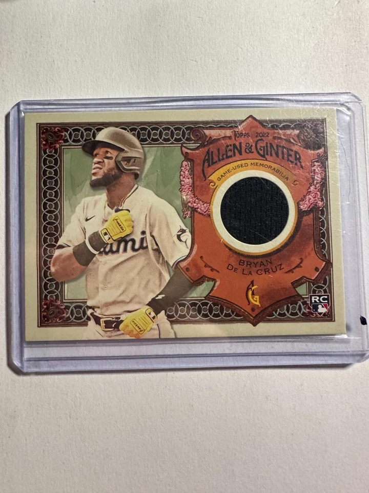 K103,298 - 2022 Topps Allen and Ginter Relics #AGRABDLC Bryan De La Cruz Jersey - Image 1 of 1