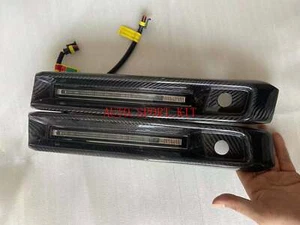 Carbon Fiber Front Bumper LED Light For Mercedes Benz G63 AMG W463A W464 2019-23 - Picture 1 of 3