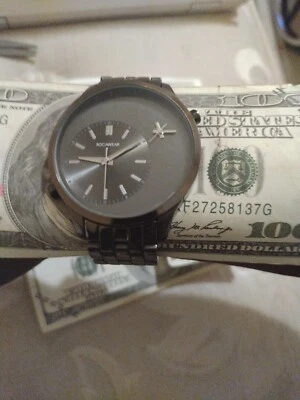 Rocawear Men's Wristwatch Model: RM7816 Stainless Steel  Color: Gunmetal - Image 1 of 4