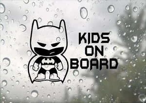 Batman Kinder an Bord inspiriert Design Auto Baby Kinder Aufkleber Vinyl Sticker - Bild 1 von 6