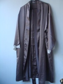  Women's Kimono Sexy Robe Belt Long Bathrobe V-neck Casual Loungewear, Size L-XL