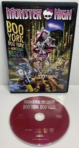 Monster High Boo York Boo York (DVD, 2015, Animated Musical, OOP) Cad - Picture 1 of 7