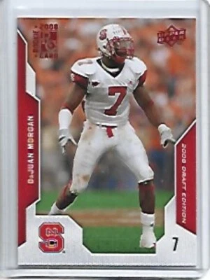 DaJuan Morgan 2008 Upper Deck Draft Edition RED Parallel #32 - Image 1 of 2
