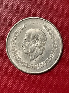 Mexico 1952 Mo 5 Pesos Crown Size .720 Silver Coin Hidalgo KM# 467 (A) - Picture 1 of 2