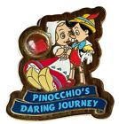 Disney Pin Piece Of Disneyland Resort History Pinocchio Daring Journey LE 