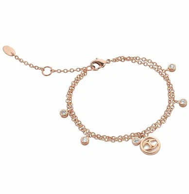 Just Cavalli Armband Bracelet Armschmuck JCFB00473200 IP-Rosegold Perlmutt neu - Bild 1 von 4