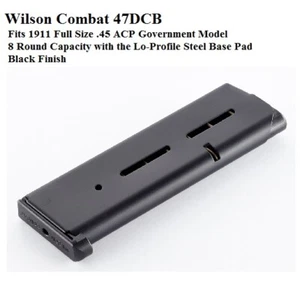 WILSON COMBAT 47DCB Magazine fits 1911 Full Size GOV .45 ACP 8 Round Mag -NEW - Picture 1 of 9