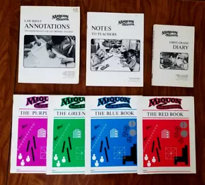 7 pc MIQUON MATH SET Lab Sheet Annotations Diary Notes 4 NEW BLANK Workbooks - Picture 1 of 14