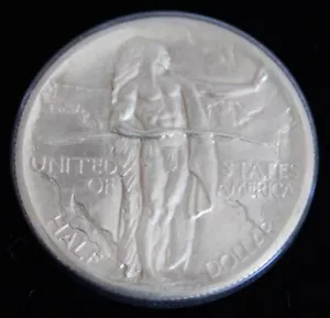 1926 Oregon Commemorative Half Dollar .900 Silver Coin - Picture 1 of 6
