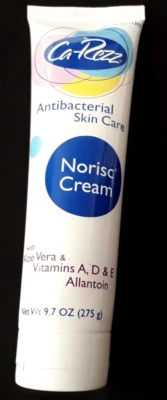 Creme Norisc antibacteriano para cuidados com a pele Ca-Rezz 9,7 oz lacrado validade 10/24 novo - Imagem 1 de 4