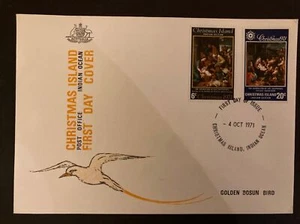 Christmas Island 1971 FDC Christmas Stamps - Picture 1 of 1