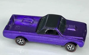 Hot Wheels Redline 1968 Custom Fleetside US Purple - Picture 1 of 7