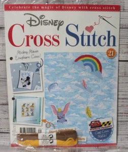 DISNEY HACHETTE cross stitch magazine ISSUE 21 Sealed with threads - Picture 1 of 1