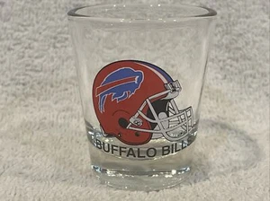 VINTAGE 1990's Buffalo Bills 2 1/2 Inch Hunter Mfg. Shot Glass, MINT!! - Picture 1 of 2