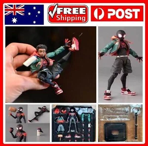 Spiderman Miles Morales PVC Action Figure Toy Across the Spider-Verse Collection - Picture 1 of 6