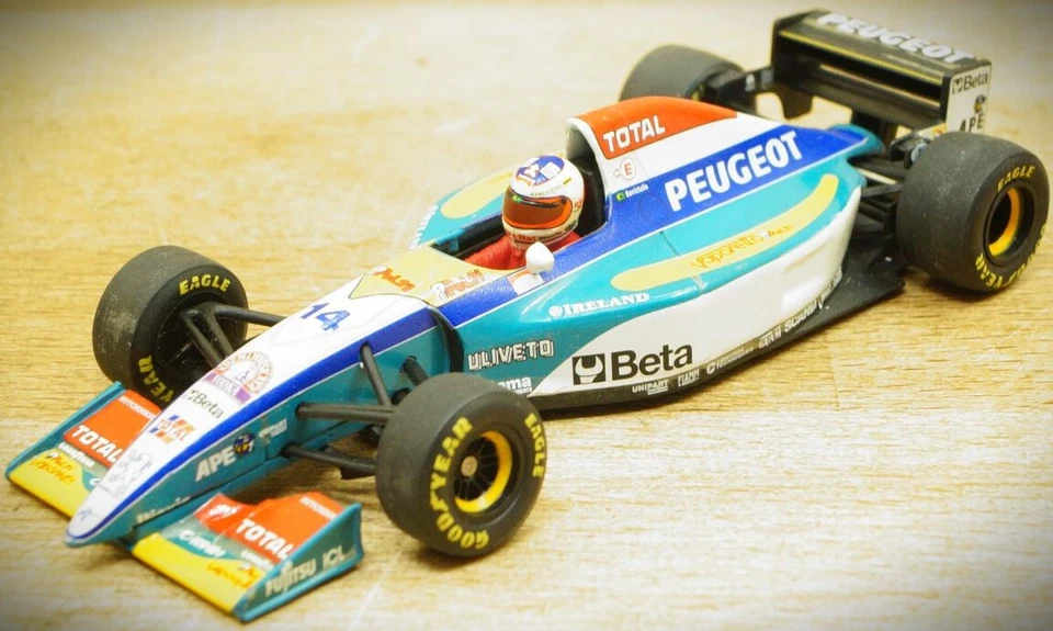 1:43 MINICHAMPS Auto Corsa F1 Jordan Peugeot EJR 195 N° 14 Gp 1995 " - Immagine 1 di 4