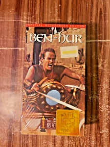 Ben-Hur VHS Charlton Heston Special Widescreen 2-Tape Box Set 1959 Movie NEW - Picture 1 of 10