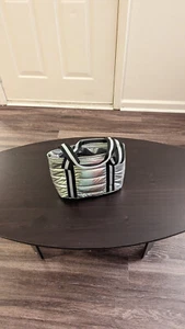 LUNCH BAG (INSULATED) 7.5" H x 9.75" W x 5" D SILVER NEW - Picture 1 of 3