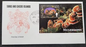 *FREE SHIP Turks & Caicos Islands Mushrooms 2000 Fungi Plant (FDC) - Picture 1 of 7