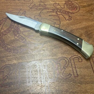 2015 Buck 110 Folding Lockback Pocket Knife USA🇺🇸 - Picture 1 of 9