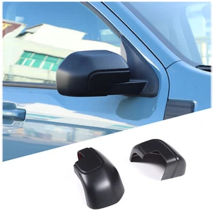 2*Matte Black Side Rearview Mirror Cover For Ford Bronco Sport Maverick 2022 - Picture 1 of 8