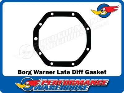 Borg Warner Late Differential Gasket w/Drain Hole suits Holden Ford FAL-02L - Image 1 of 2