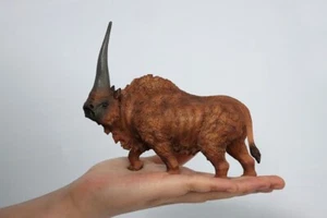 Modelo Elasmotherium 13CM Animal Rinocerontes Prehistórico Cretácico Juguete Decoración Niño Regalo - Imagen 1 de 9