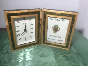 Nuevo- Marco y Reloj de Imagen F. G. Galassi - Números Romanos Hechos en Italia - Imagen 1 de 4