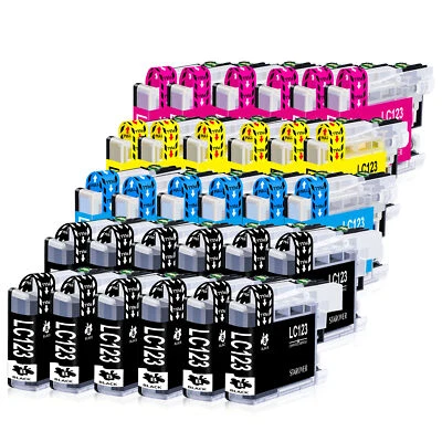 30x XL Patronen Kompatibel Brother LC123 XL DCP-J4110DW J4410DW MFC-J6520 - Bild 1 von 4