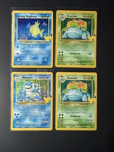 Pokemon Celebrations Blastoise Venusaur Shining Magikarp 25th Anniversary Holo - Bild 1 von 3