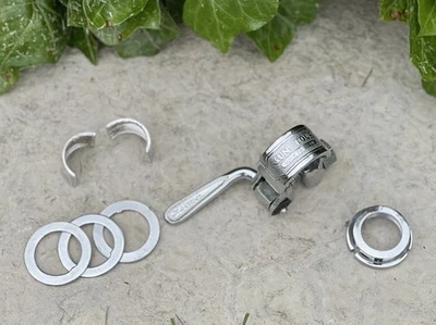 Vintage Suntour Quick Pattern Headset Clamp - Quick Band / Adjust 1” Threaded - Image 1 of 4