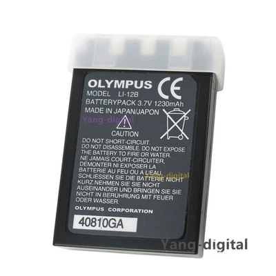Batería Olympus Li-12B Li12B para Li-10B Li-10C Stylus 300 800 810 1000 Digital Foto 1 de 4