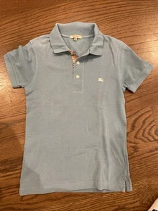 Burberry Polo Womens Size XS Nova Check Collared Shirt Logo - Picture 1 of 4
