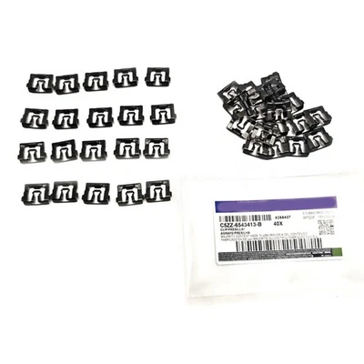 40X Windshield Rear Window Reveal Molding Trim Clips for Ford Mustang 1965-93 us - Imagem 1 de 4