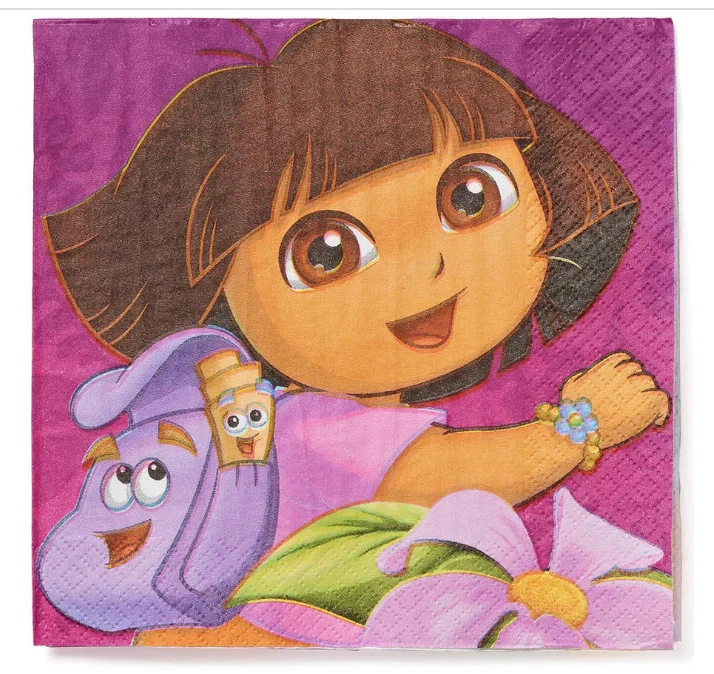 Dora the Explorer Flower Adventure (16) x2 Birthday Party Supplies