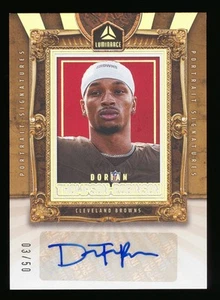 DORIAN THOMPSON ROBINSON 2024 LUMINANCE AUTO RC #3/50 PHILADELPHIA EAGLES - Picture 1 of 1