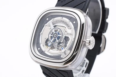 Rare [NEAR MINT] SEVENFRIDAY Automatic SF-S1/01-A328 Men's Watch From JAPAN - Image 1 of 4