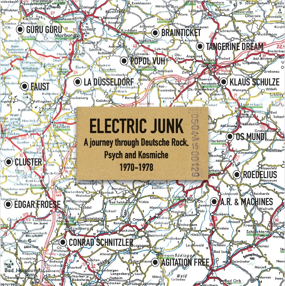 Various Artists Electric Junk: Deutsche Rock, Psych and Kosmisc (CD) (US IMPORT) - Image 1 of 1