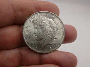 Antique Collectable United States .900 Silver Peace Dollar 1923 Nice Detail #1 - Picture 1 of 7