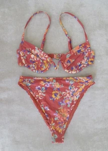 NUEVO L*SPACE 'First Bloom' UW Conjunto de Bikini Nico Top/Fondos Nora Talla L Grande $227 - Imagen 1 de 7