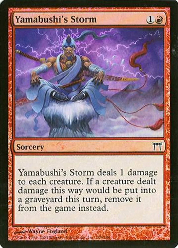 MTG - COK - Yamabushi's Storm - 2X - Foil - NM - Image 1 of 1