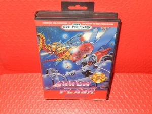 ARROW FLASH (Sega Genesis, 1990) AUTHENTIC OPEN BOX UNUSED AMAZING CONDITION - Picture 1 of 3