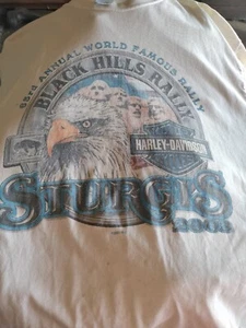Harley Davidson 63rd Annual World Famous Race Sturgis T-Shirt. large - Picture 1 of 4