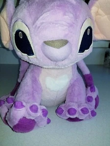 Disney LAVENDER STITCH ANGEL PLUSH VERY RARE! - Picture 1 of 4