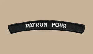 US Navy VP-4 Skinny Dragons PATRON Patrol Squadron UIM Rocker Tab (01) - Picture 1 of 1